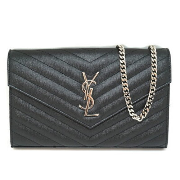 Saint Laurent Yves Chain Wallet - Picture 1 of 14